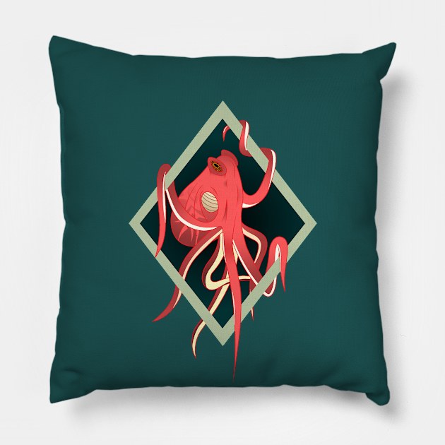 Oct-Abyss Pillow by AggroViking