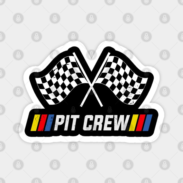 Pit Crew Race Car Parties Parents Pit Racing Magnet by swissles