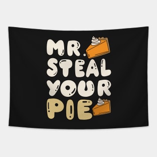 Thanksgiving Mr Steal Your Pie Tapestry