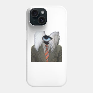 Weirdcore eyes, dreamcore character design Phone Case