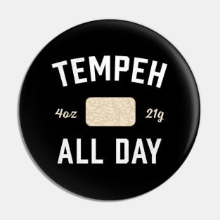 Tempeh Vegan Protein Tempeh All Day Pin