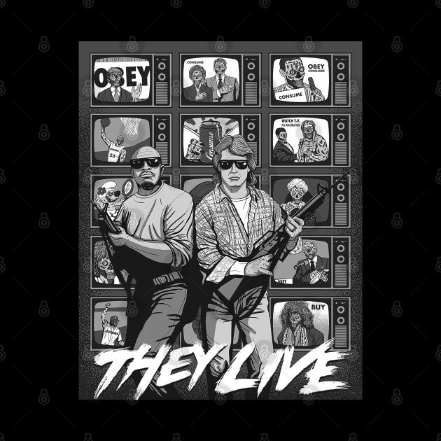 THEY LIVE - john carpenter by hanina