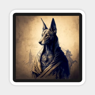 Egyptian Gods - Anubis Magnet