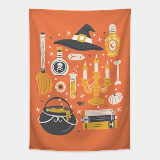 Witchy Vibes Traditional Tapestry