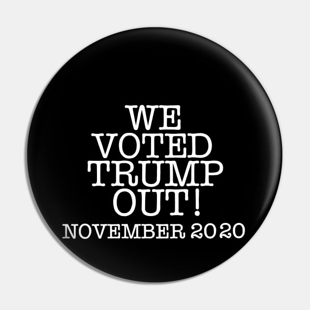 WE VOTED TRUMP OUT! (Ghost version) Pin by SignsOfResistance