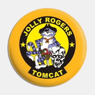 Tomcat Jolly Rogers Pin