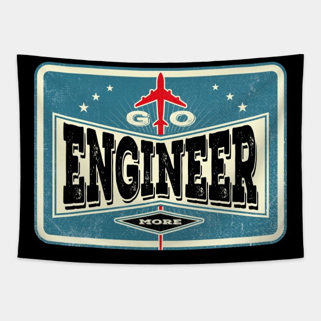 Go Engineer More Tapestry by Citrus Canyon