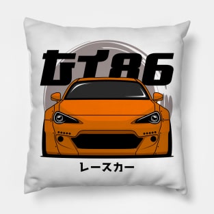 Orange GT 86 Front Pillow