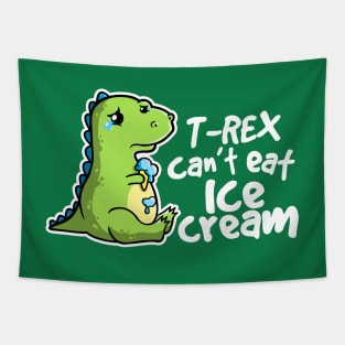 Sad t-rex Tapestry