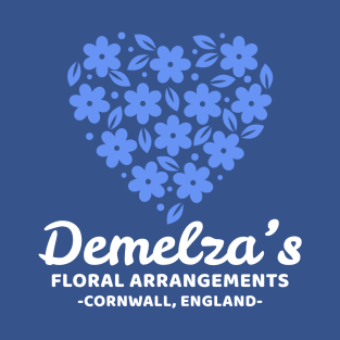 Demelza's Floral Arrangements Logo T-Shirt