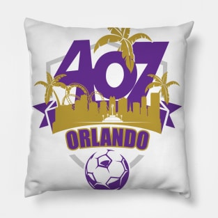 407 Orlando Soccer Color Pillow