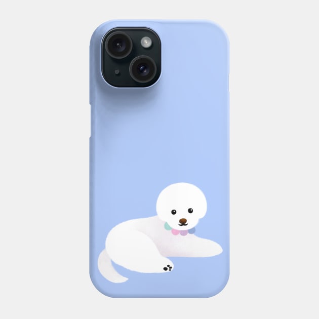 Pom Pom bichon Phone Case by pikaole