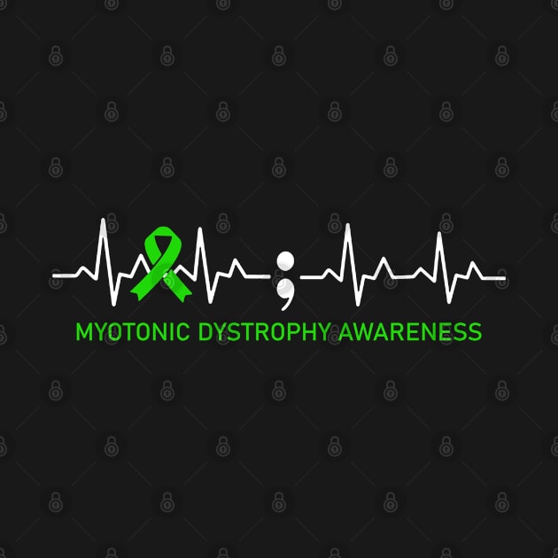 Myotonic Dystrophy Awareness Heartbeat - In This Family We Fight Together by DAN LE