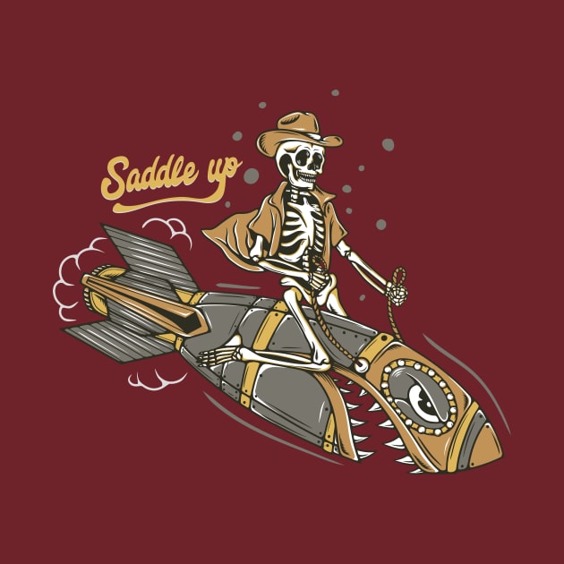 saddle up by trashgoods