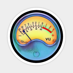 VU meter classic Magnet