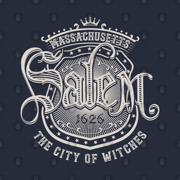 Salem Massachusetts The City Of Witches by Designkix