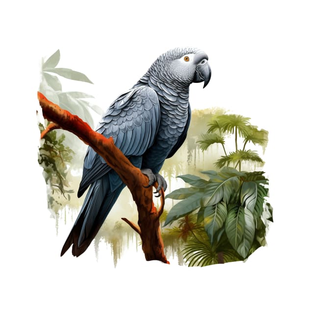 African Grey Parrot by zooleisurelife