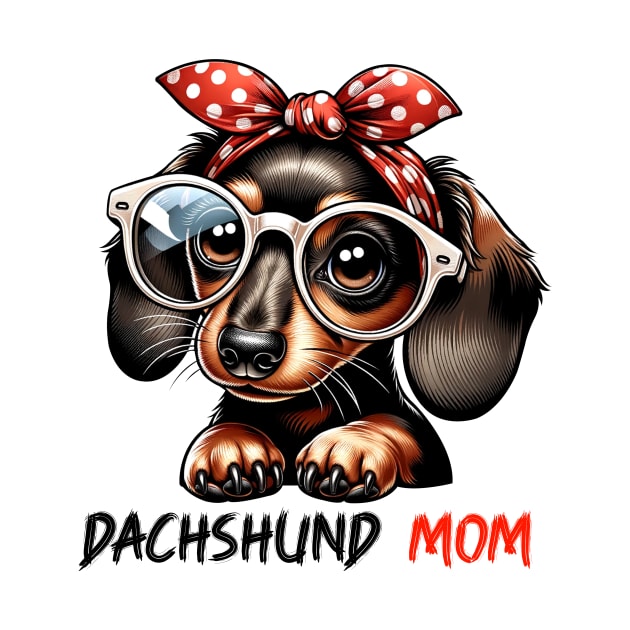 Dachshund Mom by Bunzaji