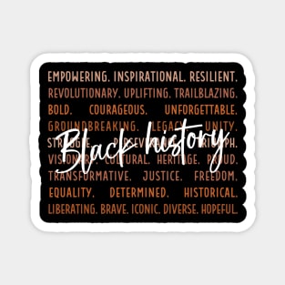 Black History Magnet
