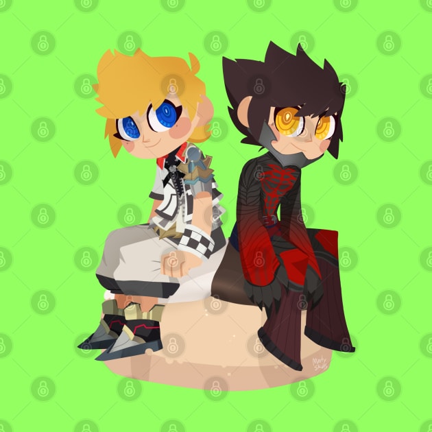 Vanitas & Ventus- Donut by VenaCoeurva