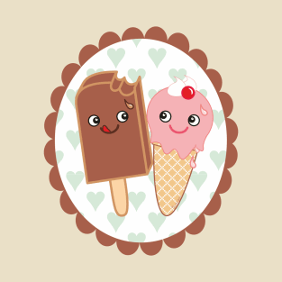 Ice creams in love T-Shirt