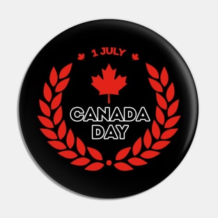 Canada Day Celebration Pin