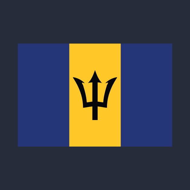 Barbados National Flag by IslandConcepts