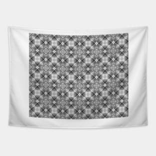 Elegant, modern pattern, silver stars, cross and block for any occasion Tapestry