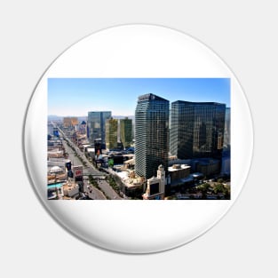 Las Vegas Strip Skyline Cityscape America USA Pin