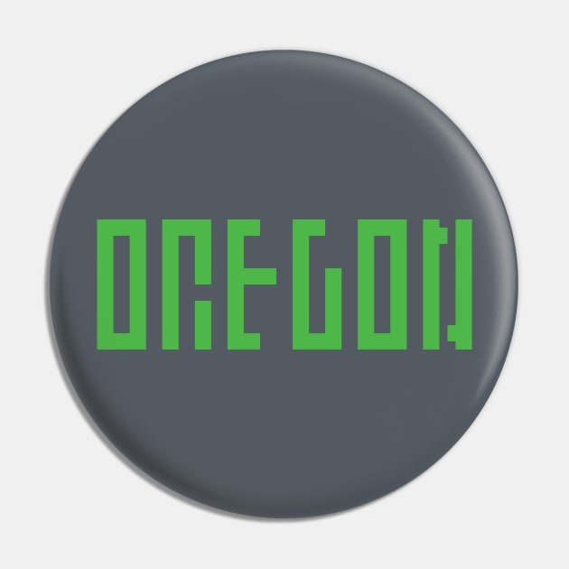 OREGON Pin by omstudio