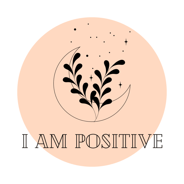 Affirmation Collection - I Am Positive (Orange) by Tanglewood Creations