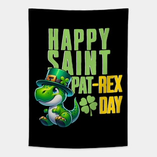 Happy Saint Pat-Rex Tapestry