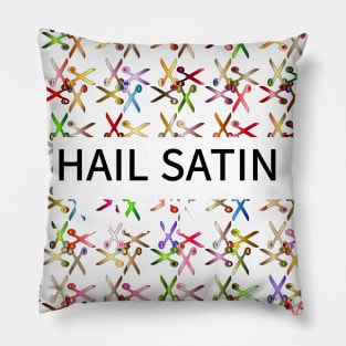 Hail Satin- scissors pattern - sewing Pillow