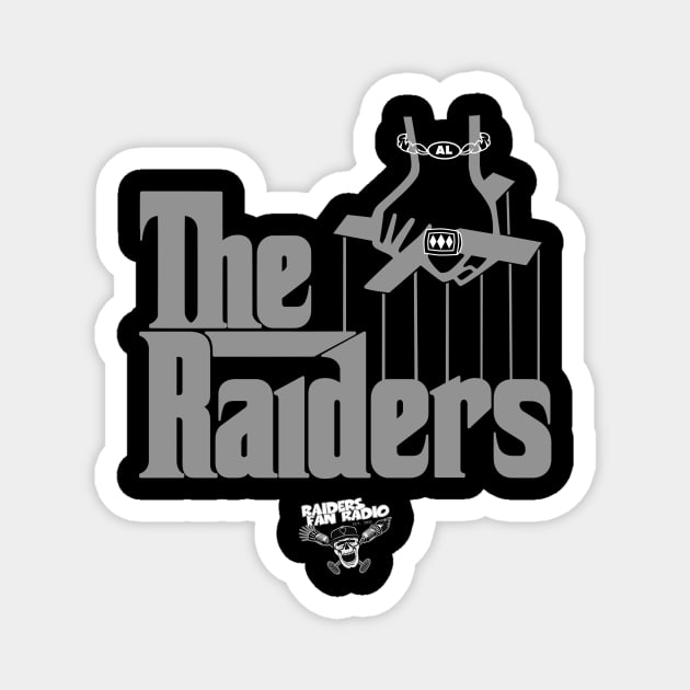 RFR: The PodFather Magnet by Raiders Fan Radio swag!