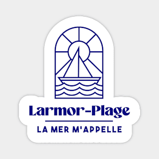 Larmor Plage the sea calls me - Brittany Morbihan 56 BZH Sea Magnet