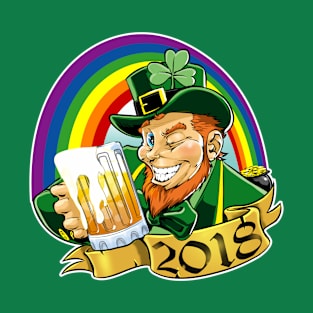 Drinking Leprechaun T-Shirt