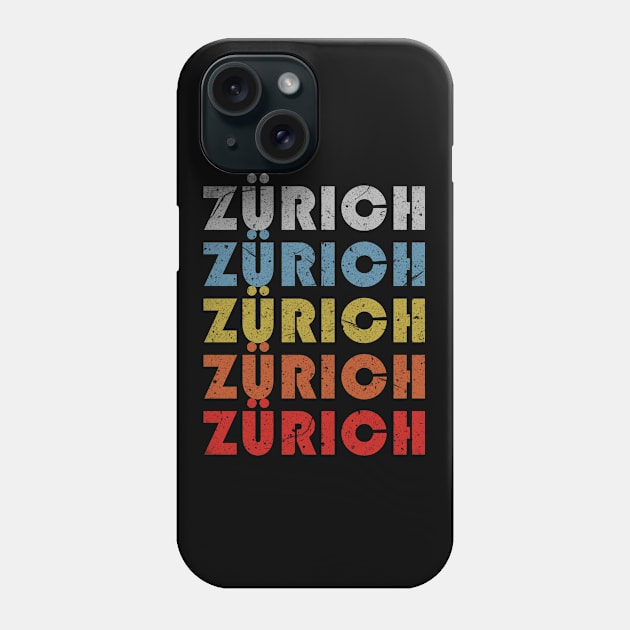 Zurich trip destination gift Phone Case by SerenityByAlex