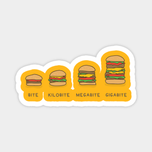 Burger Bite Magnet