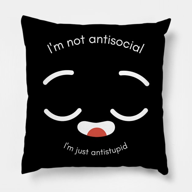 Anti-stupid Pillow by QUOT-s