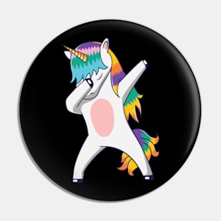 Dabbing Unicorn Pin