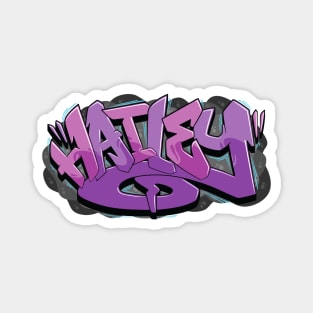 Hailey graffiti name Magnet