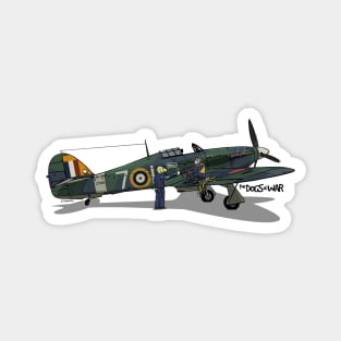 The Dogs of War: Hawker Hurricane Magnet