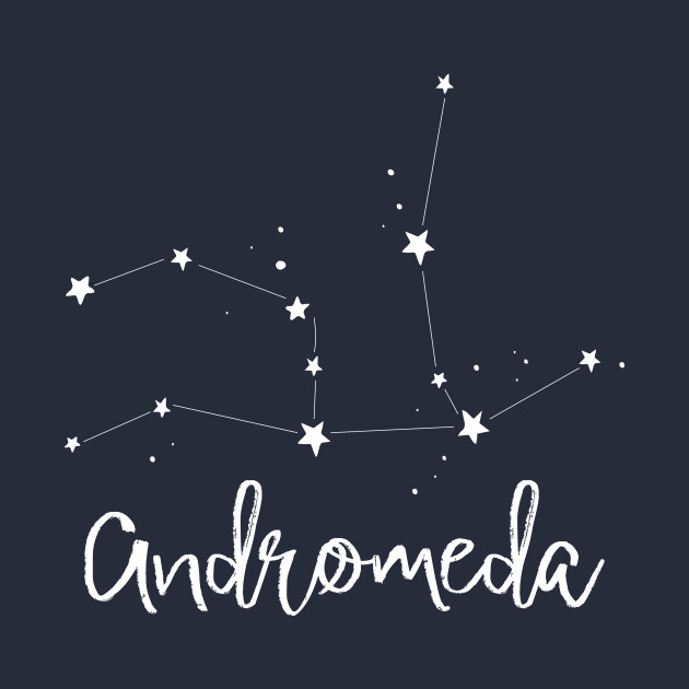 Andromeda constellation - Andromeda - Kids T-Shirt | TeePublic