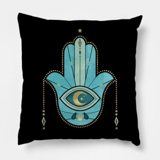 Hamsa Hand Pillow