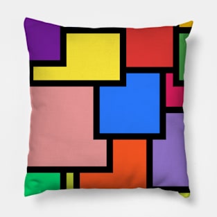 playful colors Pillow