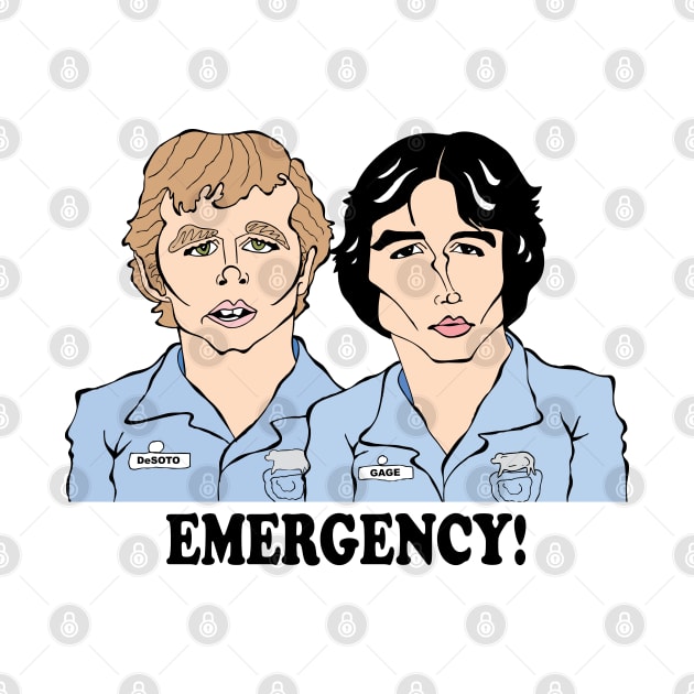 EMERGENCY TV SHOW FAN ART by cartoonistguy