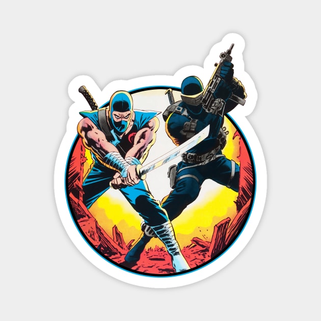 Brothers in Arms Magnet by SkipBroTees