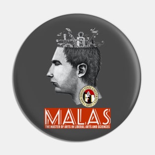 MALAS Transparent Logo (Alternate) Pin