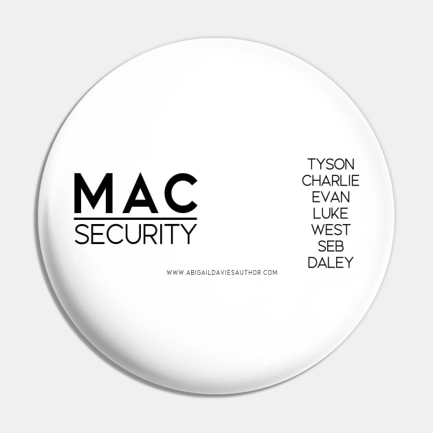 Mac Security All names Pin by AbigailDavies