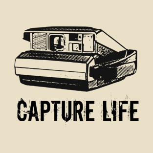 Capture Life With This Old Style Instant Camera T-Shirt